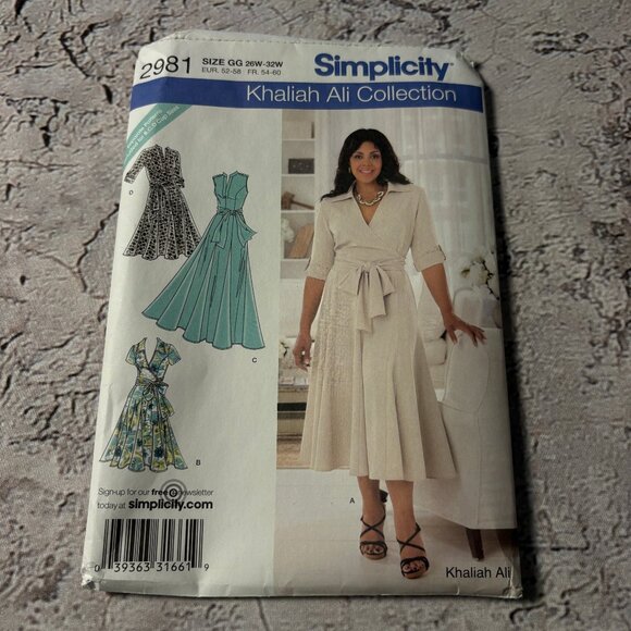 Simplicity Other - Simplicity Pattern 2981 GG for Women's Dress in Two Lengths